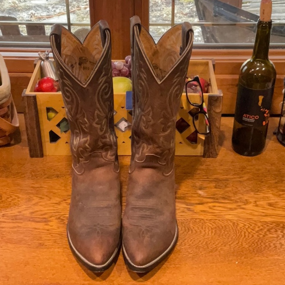 Brown Western Cowboy Boots